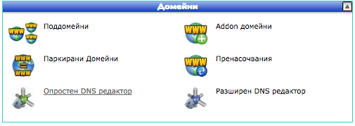 DNS записи | Pro-Soft.bg dns записи